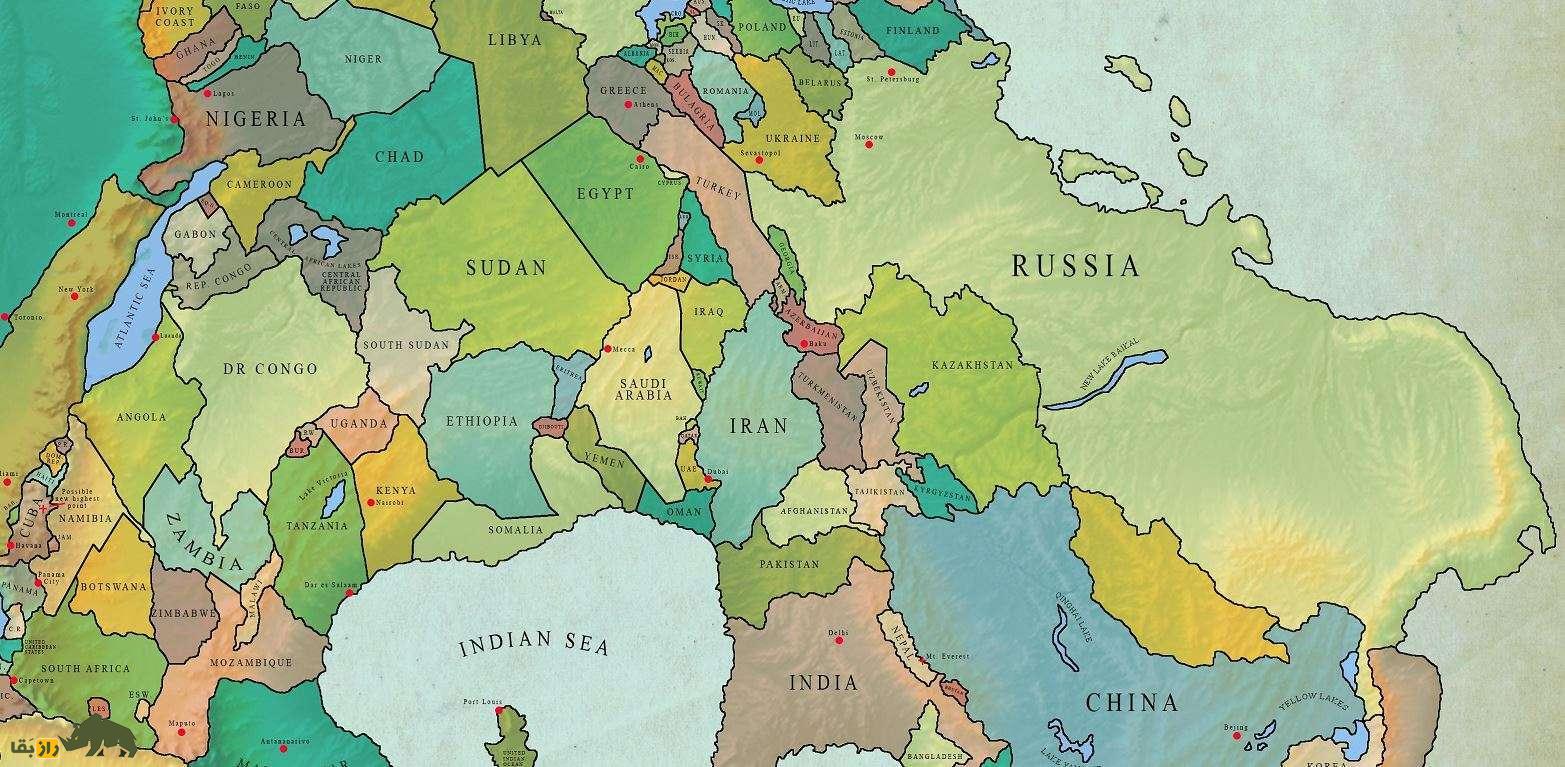 سیاره زمین در ۲۵۰ میلیون سال آینده چه شکلی میشود؟/ دریاهای ایران از بین میروند! سیاره زمین در ۲۵۰ میلیون سال آینده چه شکلی میشود؟/ دریاهای ایران از بین میروند!