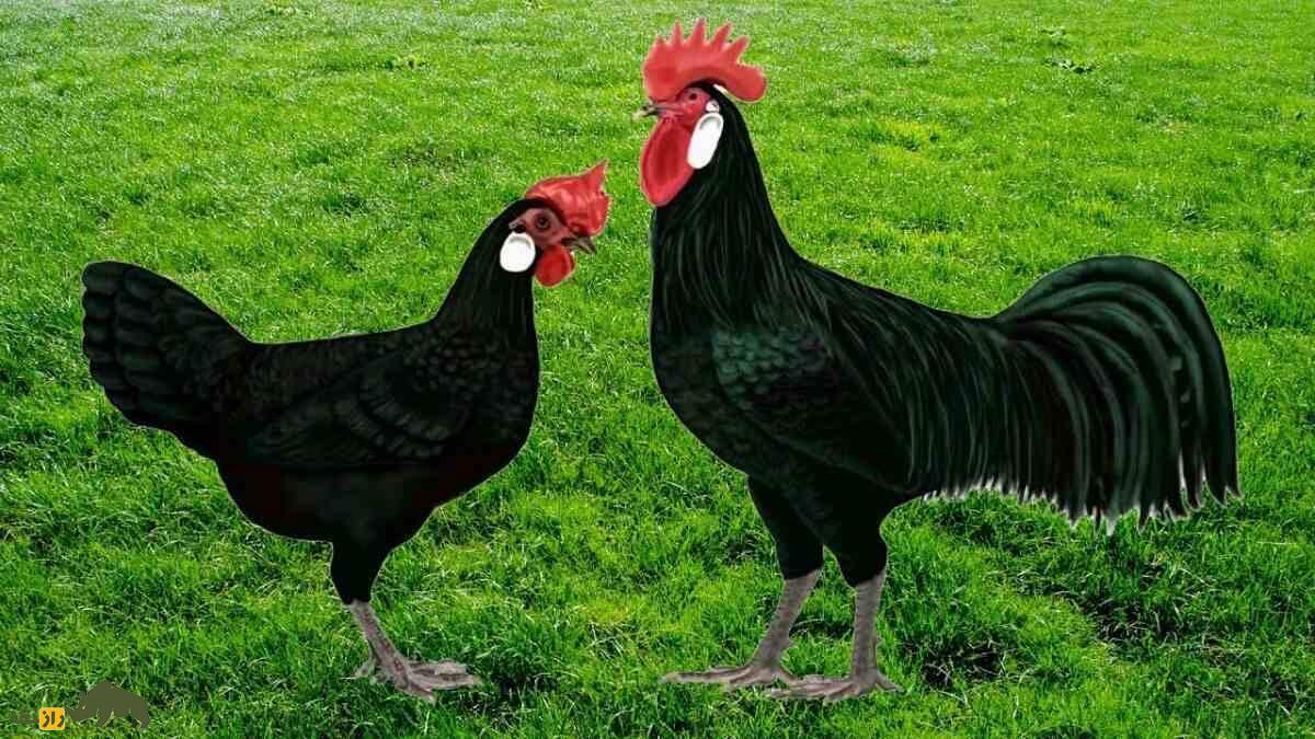 مرغ و خروس مینورکا؛ مرغ و خروس معروف اسپانیایی که قدمت آن به قرن نوزدهم باز میگردد مرغ و خروس مینورکا