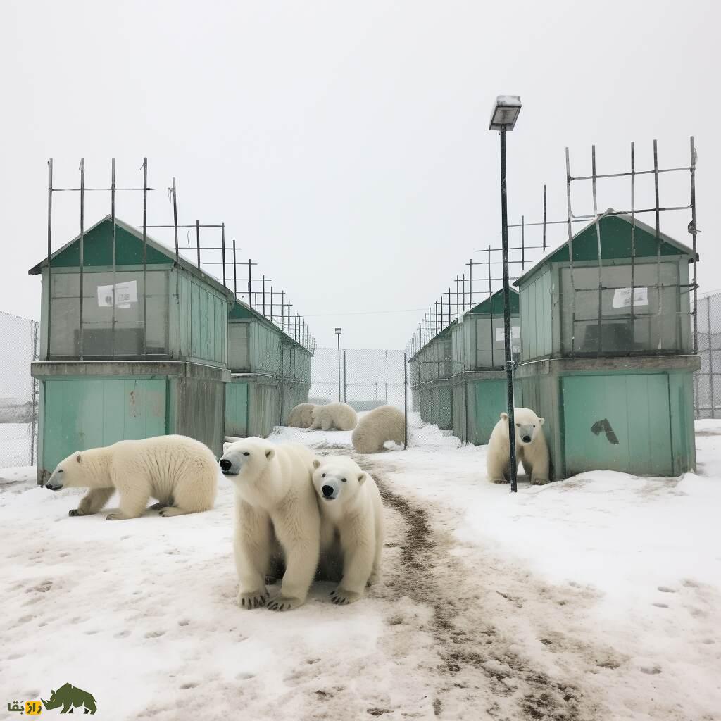 چرا خرسهای قطبی کانادا به زندان فرستاده میشوند؟ چرا خرسهای قطبی کانادا به زندان فرستاده میشوند؟