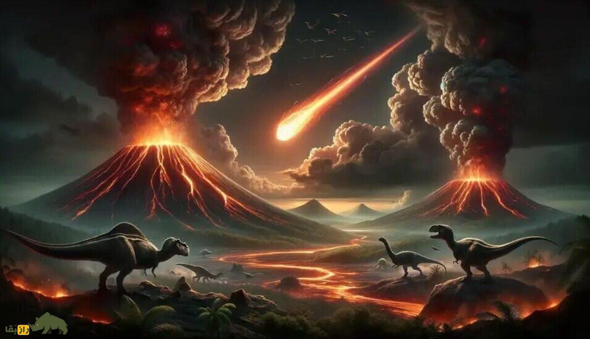 لحظه مرگ دایناسورها؛ هجده ماه از آسمانِ تاریک آتش میبارید! انقراض دایناسورها