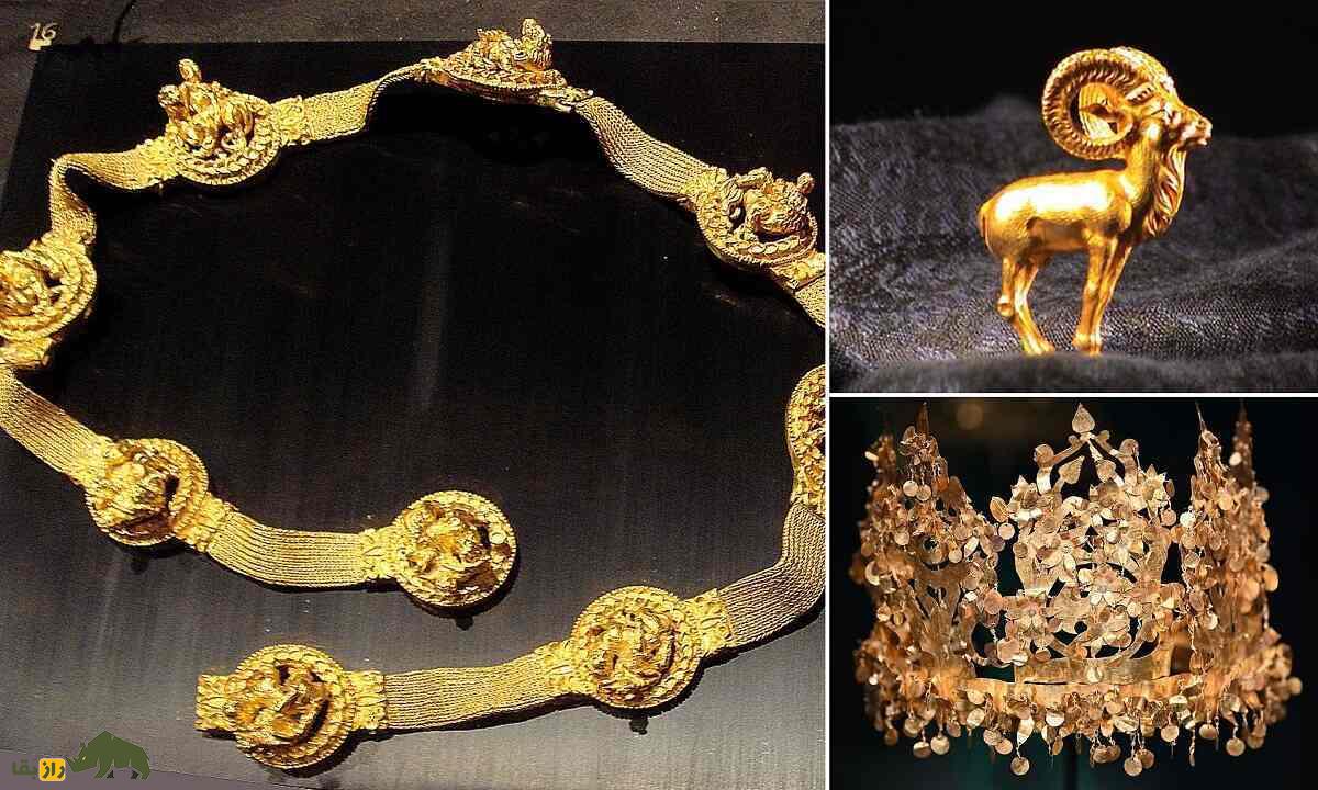 طلای باکتریا یا طلای باختر افغانستان؛ باشکوه‌ترین گنجینه جهان با نشانه‌های ایرانی که از پاریس تا توکیو به نمایش درآمد