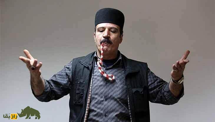 علی غلامی ارجنکی؛ سلطان مار ایران که «مار ارجنکی» را ثبت جهانی کرد و با نیش گرزه‌مار ۲۰ روز به کما رفت و ۲۲ کیلو وزن کم کرد
