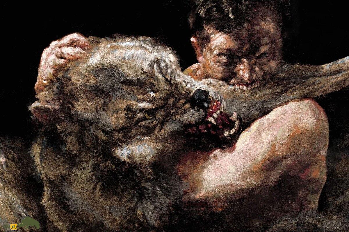 گرگ آدمخوار آبدانان؛ گرگی با ۳ متر طول که فقط گوشت انسان میخورد و توسط «باباخان پوراحمدی» شکار شد