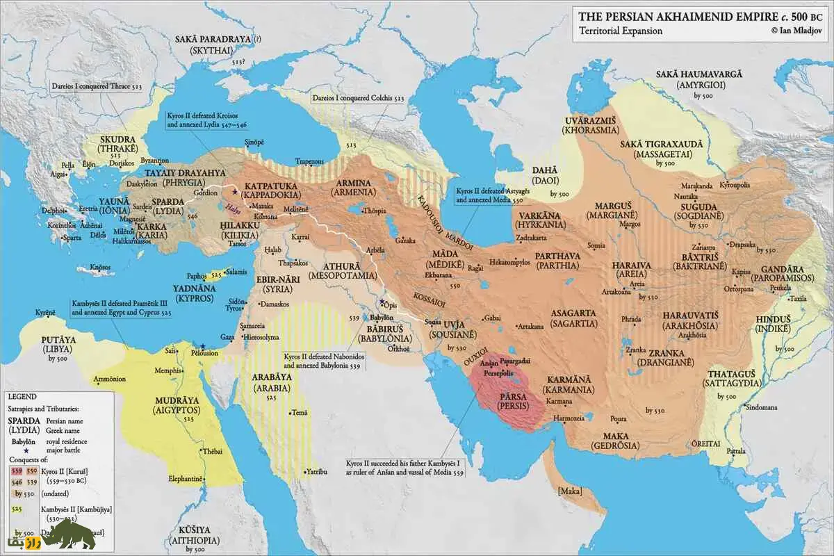 اگر ایران هنوز به وسعت زمان هخامنشیان بود، چقدر ثروت، جمعیت و قدرت داشت؟