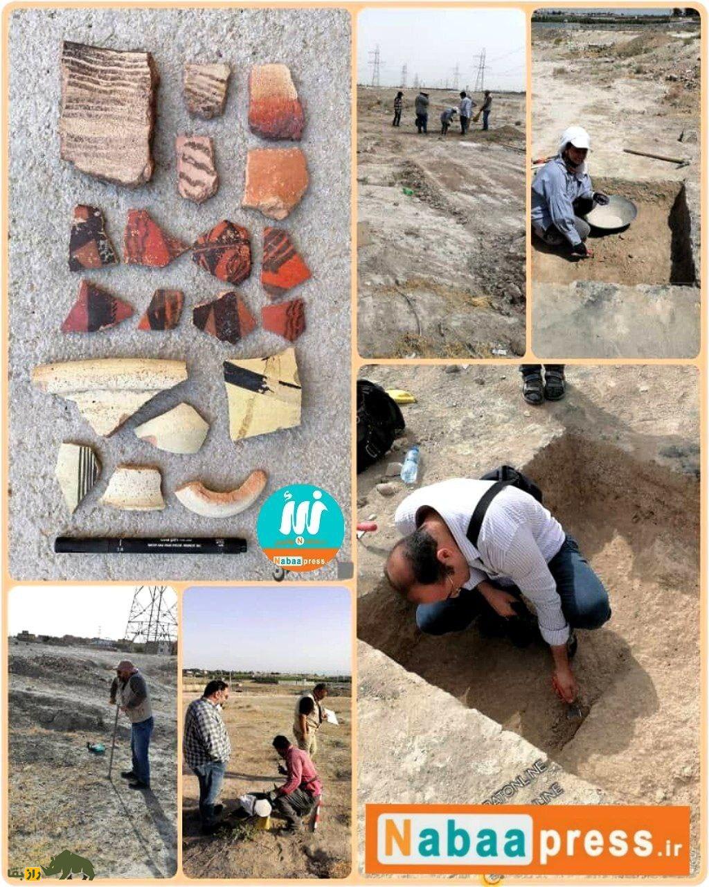 کشف بازمانده ساختمان اداری بزرگ ۵ هزار و ۶۰۰ ساله در رباط کریم