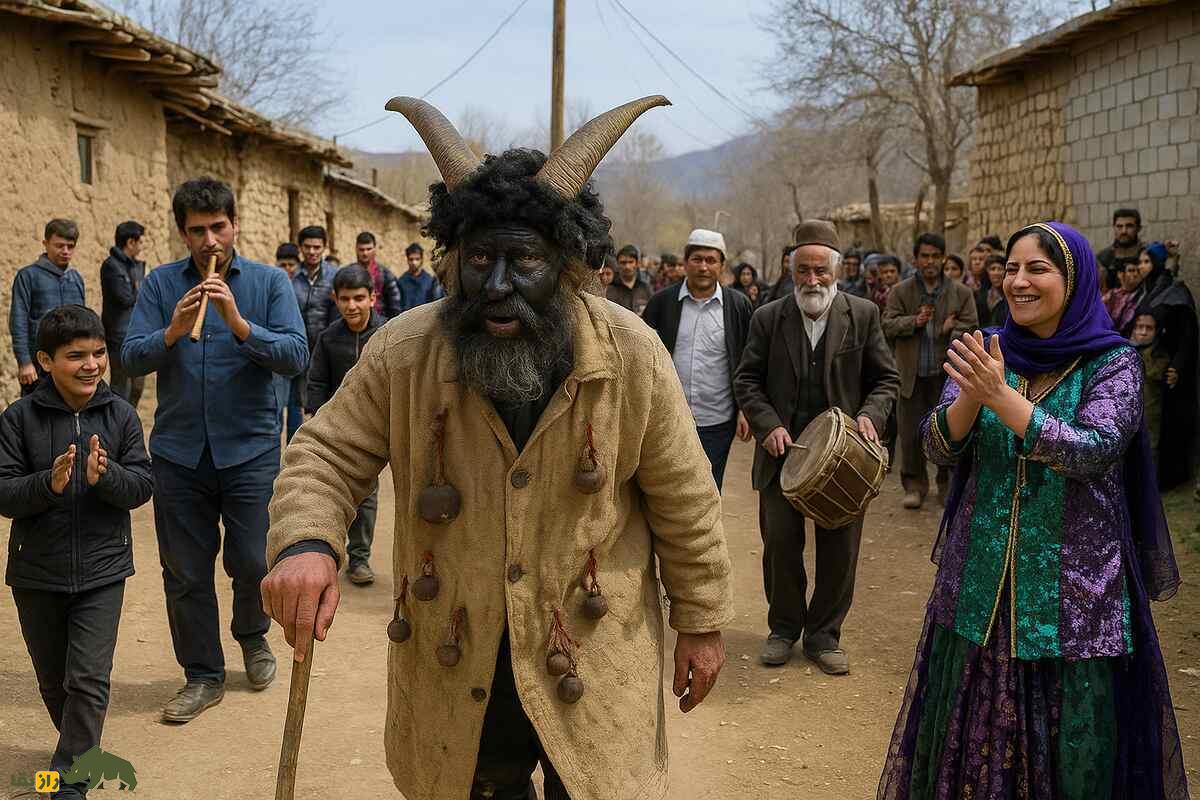 مراسم «هل هله کوسه»؛ آیین بارانخواهی در فرهنگ عشایر بختیاری که به آن «کوسهگردانی» میگویند