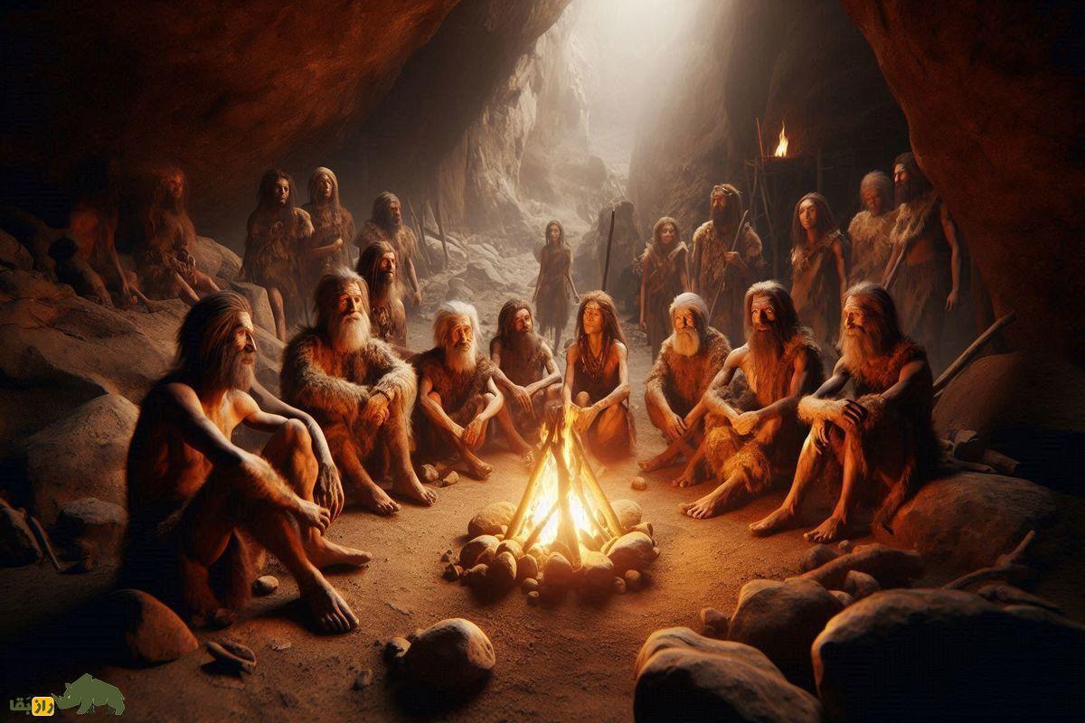 کشف جنجالی اثر انگشت یک نئاندرتال روی یک سنگ که تاریخ را تغییر خواهد داد! نئاندرتال ها درون یک غار