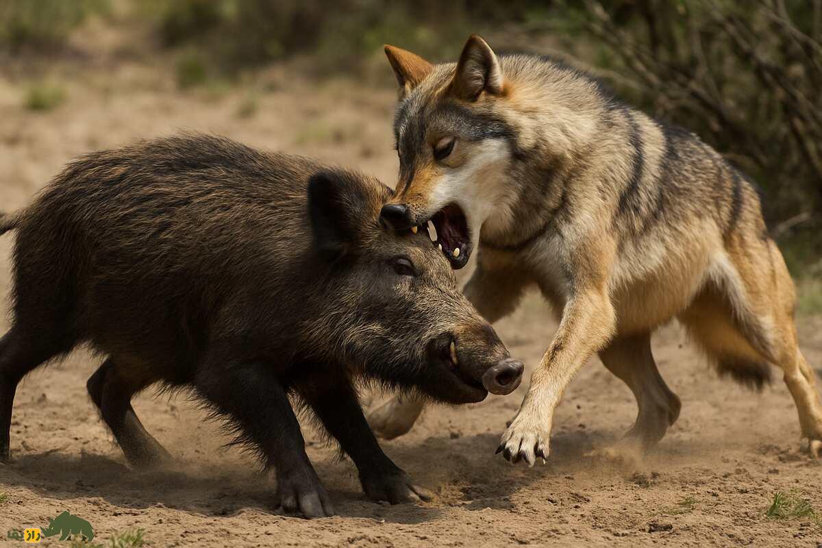 گراز قویتر است یا گرگ و در نبرد تنبهتن گراز و گرگ کدام برنده میشود؟ گراز قویتر است یا گرگ و در نبرد تنبهتن گراز و گرگ کدام برنده میشود؟