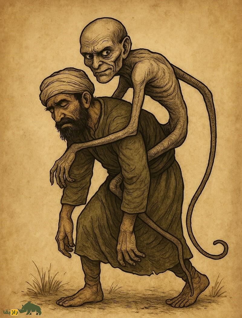 دوالپا؛ موجودی نحیف و فرتوت با پاهای ۴۰ متری که به انسانها میچسبد و فقط با مست کردنش میتوان از او رها شد دوالپا؛ موجودی نحیف و فرتوت با پاهای ۴۰ متری که به انسانها میچسبد و فقط با مست کردنش میتوان از او رها شد