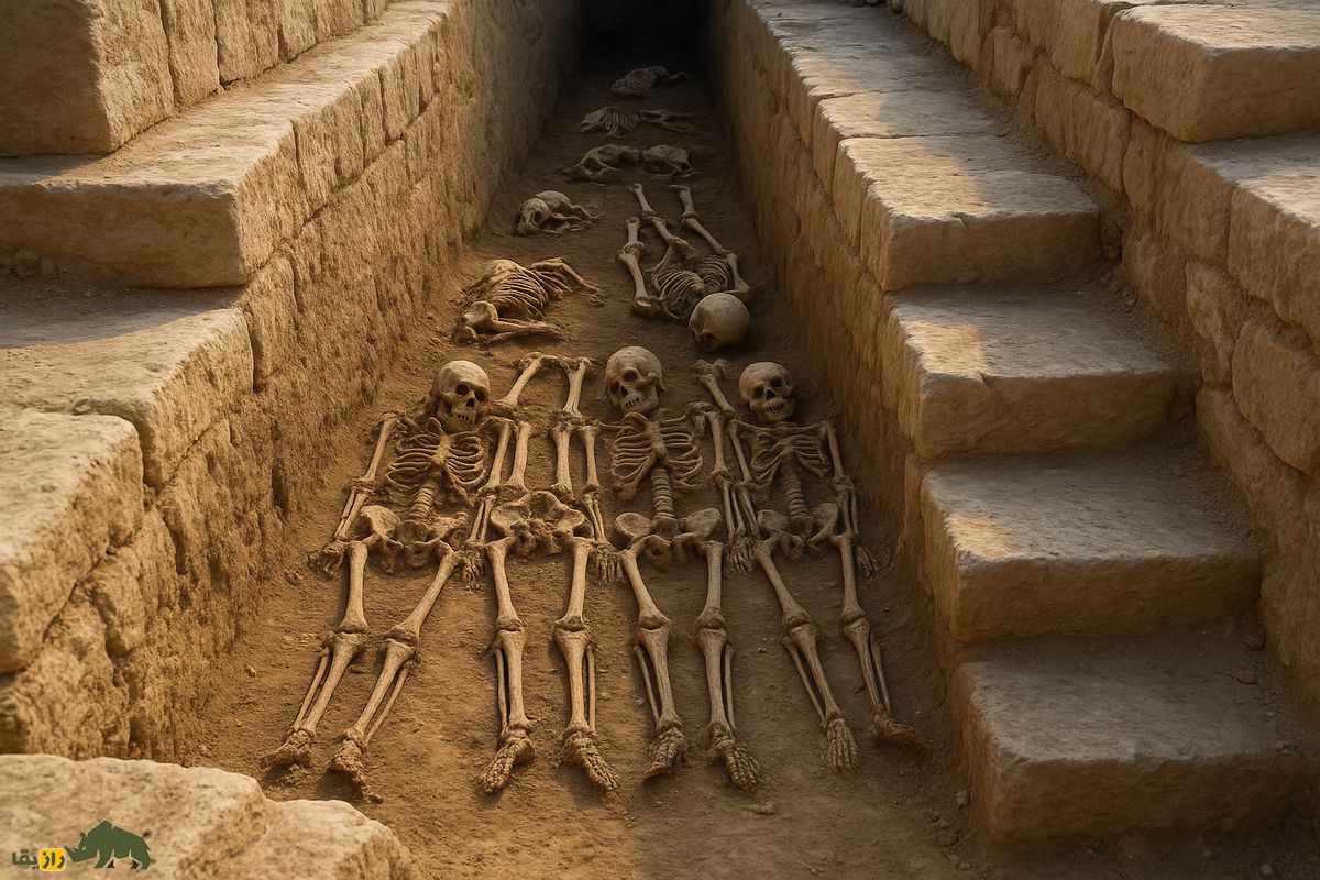 اسرار استخوانهای انسان؛ کشف ۱۱ اسکلت هخامنشی در کانالهای زیر تخت جمشید که اسرار یک پرونده مرموز را باز کرد