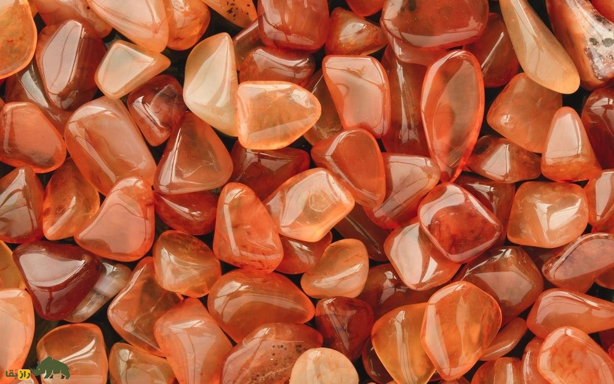 کارنلین؛ سنگی آتشین نماد شور و شانس که هم نگین حضرت محمد و هم ساعت ناپلئون از آن ساخته شد کارنلین