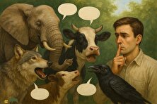 اگر همه حیوانات سخن می‌گفتند و انسان لال بود زندگی روی زمین چگونه می‌شد؟