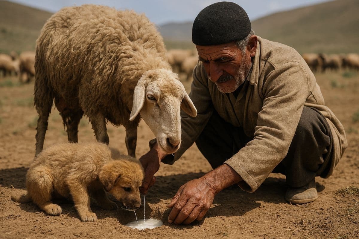 کابچال؛ سنت شگفتانگیز چوپانان ایرانی برای تربیت سگ گله که راز وفاداری سگها را فاش میکند