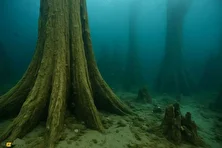 جنگل ۵۰ هزار ساله زیر آب؛ کشف حیرت‌انگیز درختان سرو دست‌نخورده با باکتری‌های ناشناخته که دانشمندان را شگفت‌زده کرد