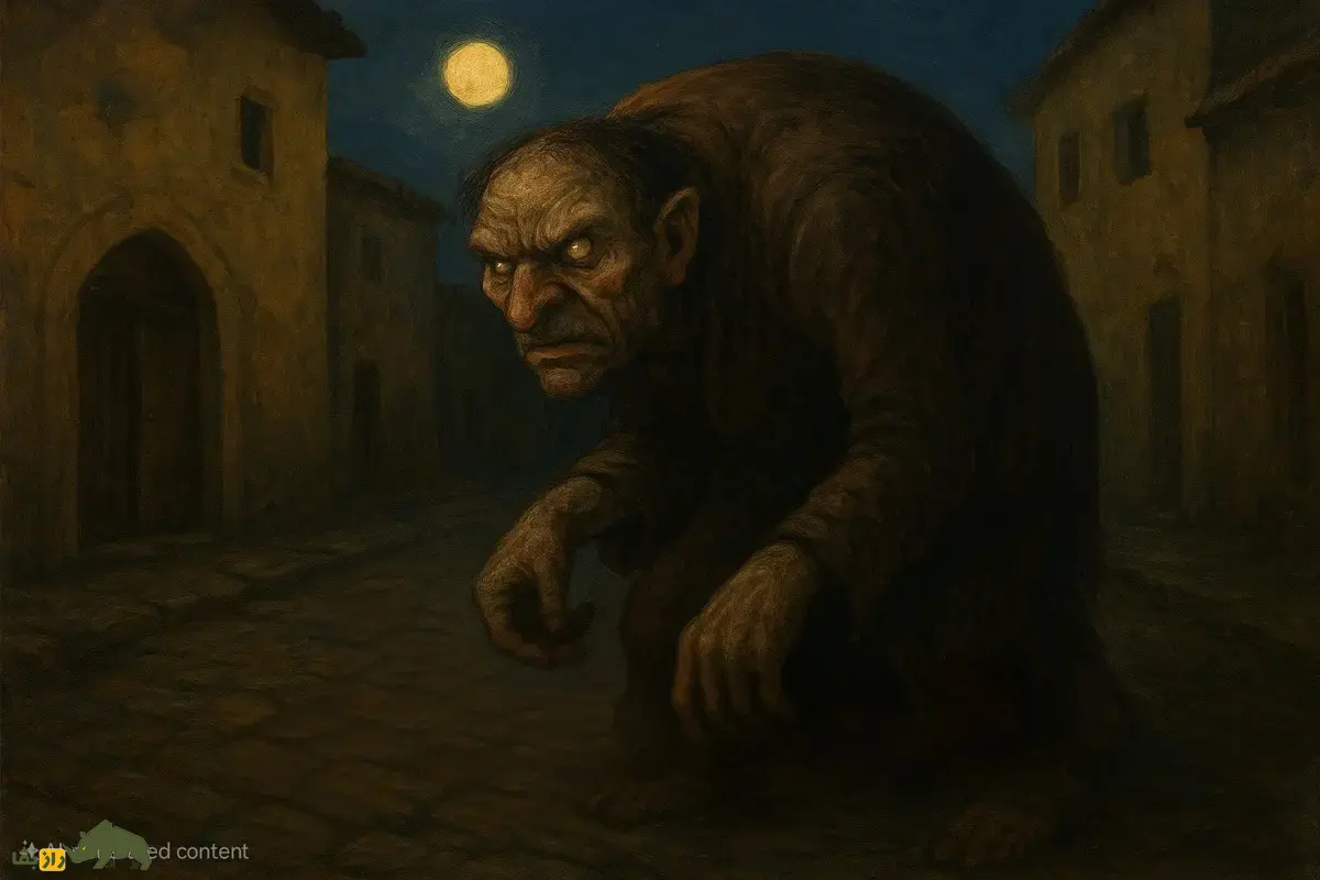 عمو قوز علی؛ دیو کرمانشاهی با قامت خمیده و ترسناک که کودکان را میترساند عمو قوز علی