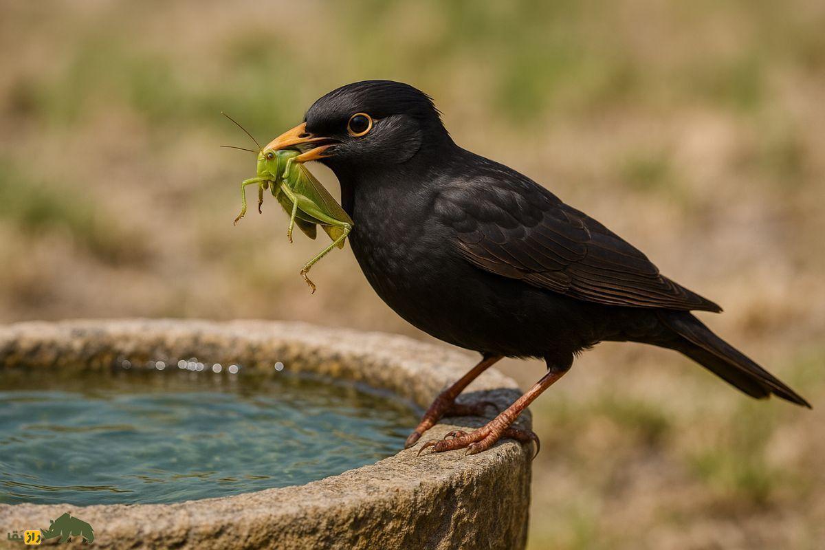 آبملخ؛ پرنده اسطورهای مردم خراسان که آب چشمه جادویی مینوشید و بزرگترین شکارچی ملخها بود