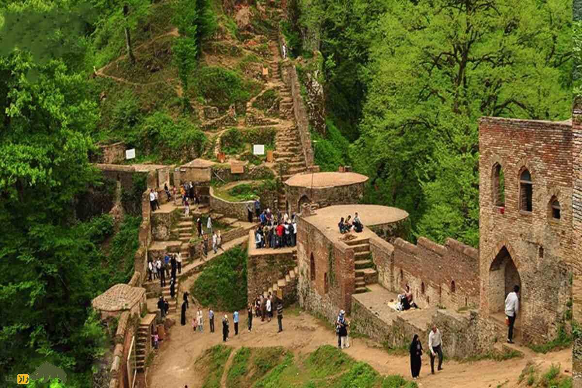 قلعه رودخان؛ بزرگترین قلعه آجری ایران مشهور به قلعه هزار پله که در زمان ساسانیان ساخته شد