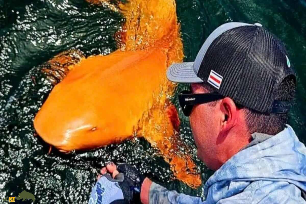 کشف شگفت‌انگیز کوسه نارنجی کمیاب در کاستاریکا | نگاهی به جهش ژنتیکی نادر که جهان اقیانوس‌ها را متحیر کرد