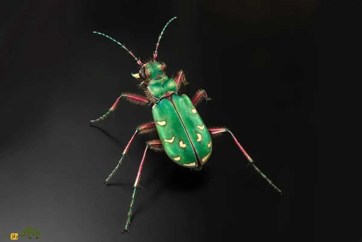 سوسک ببری؛ وحشیترین، سریعترین و درندهترین حشره روی زمین که میتواند با سرعت 9 کیلومتر بر ساعت بدود!