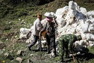 ورف‌چال؛ آیین ۶۰۰ ساله نگهداری برف در دل تابستان در مازندران که زنان حق حضور در آن را ندارند