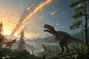 فسیل‌های کمیاب در نیومکزیکو راز مرگ دسته‌جمعی دایناسورها را فاش کرد؛ مرگی سریع از آسمان!