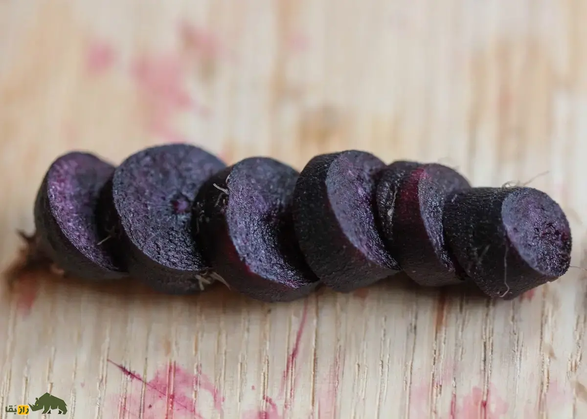 هویج سیاه؛ خاصترین هویج دنیا با رنگ سیاه که هم خوراکی است و هم از آن برای تولید رنگ طبیعی استفاده میشود هویج سیاه