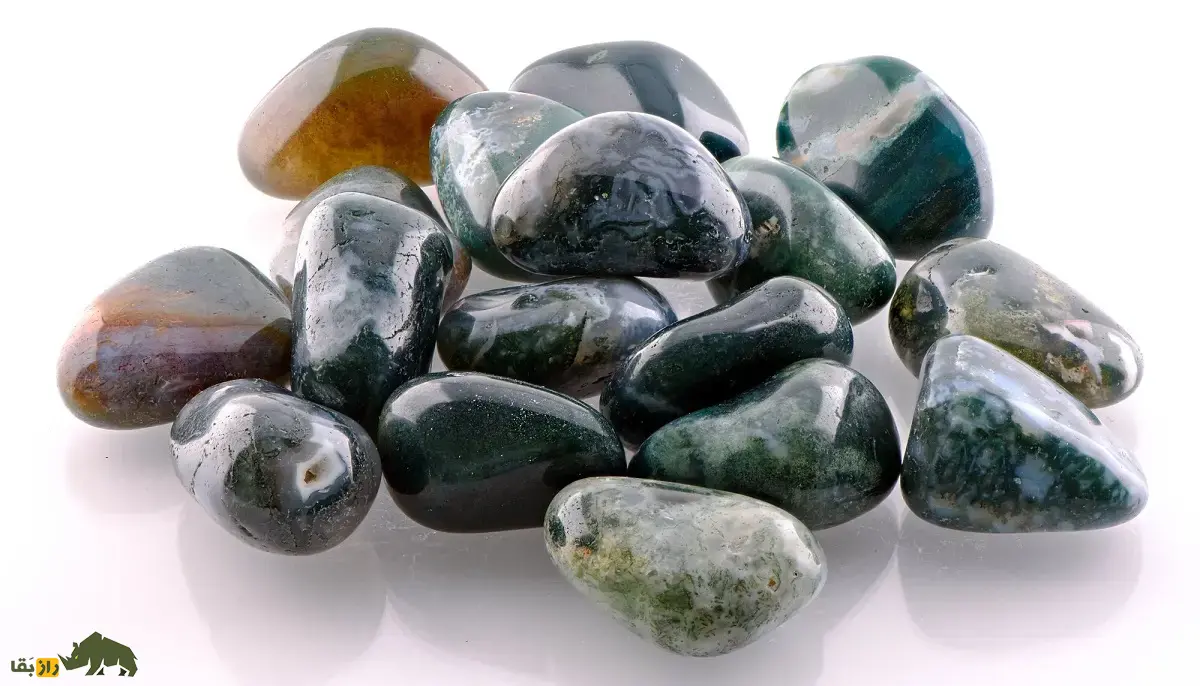 عقیق خزه‌ای