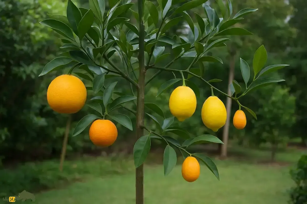 درخت سالاد میوه؛ چگونه با پیوند مرکبات مختلف روی یک تنه پرتقال، لیمو، نارنگی و کوم‌کوات را همزمان داشته باشیم