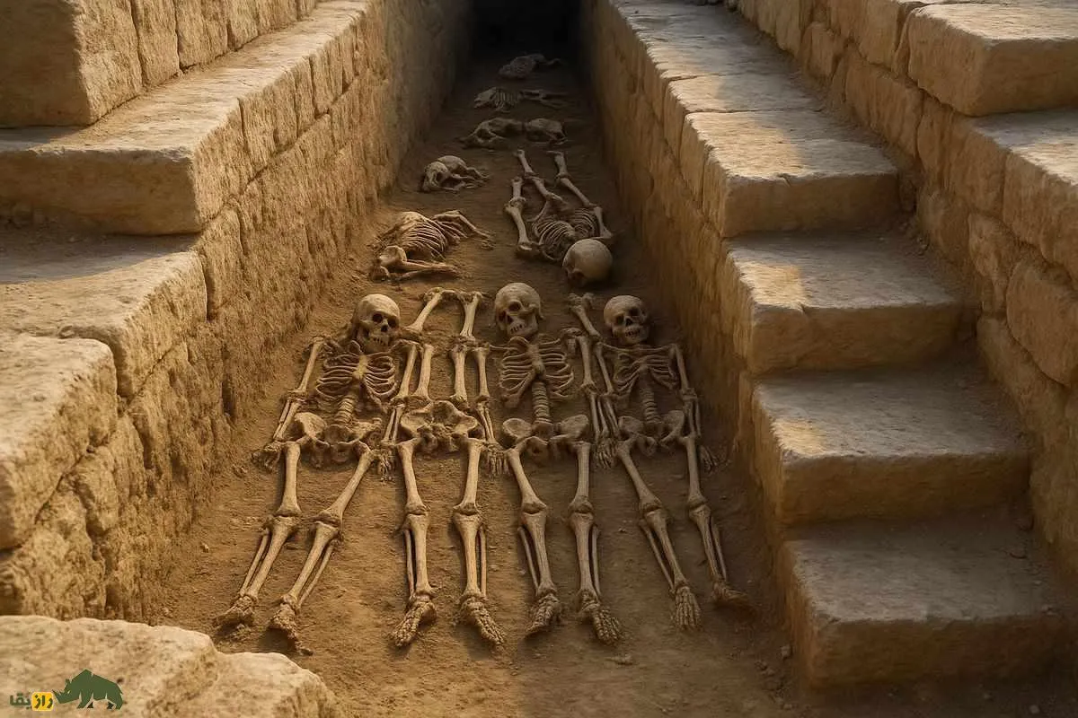 اسرار استخوان‌های انسان؛ کشف ۱۱ اسکلت هخامنشی در کانال‌های زیر تخت جمشید که اسرار یک پرونده مرموز را باز کرد